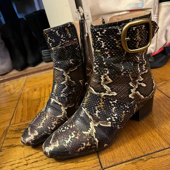 COACH snakeskin colored boots - perfect condition - Picture 4 of 4